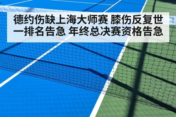 德约伤缺上海大师赛 膝伤反复世一排名告急 年终总决赛资格告急